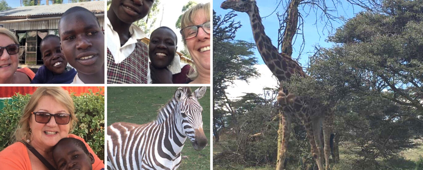 CEO Mandy Neville in Kenya